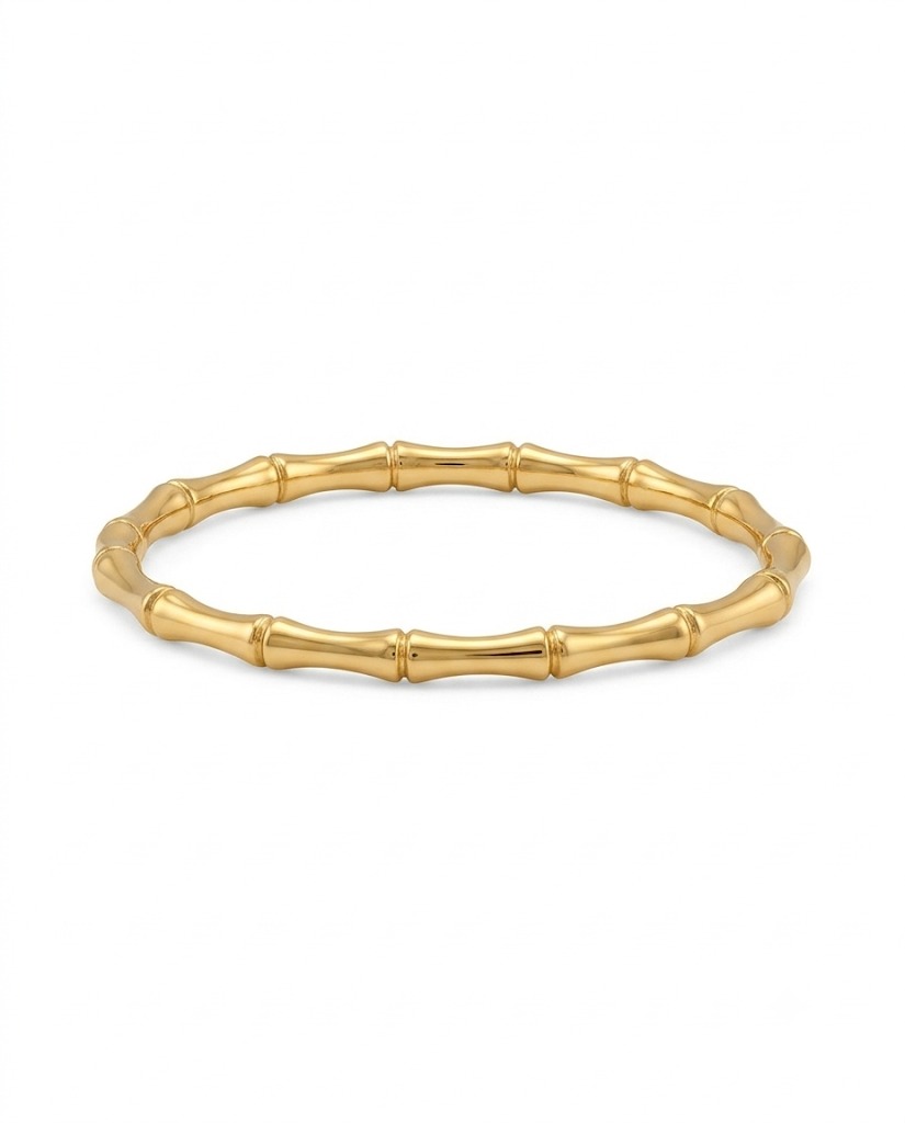 Gold Bamboo Bangle